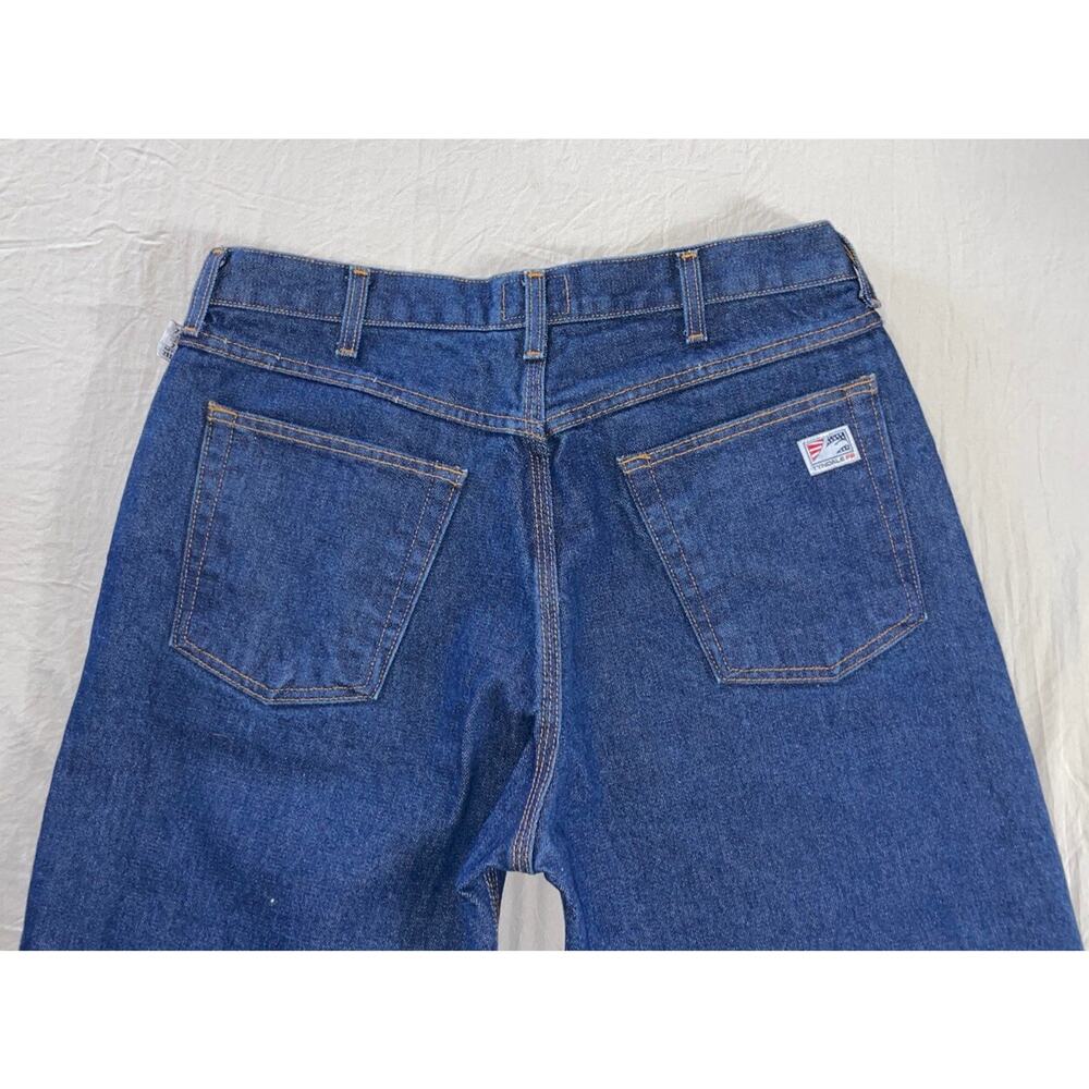 Tyndale FR Arc 23.6 Cat 2 Flame Resistant 5-Pocket Cotton Denim Work Jeans 34X34 - Picture 11 of 11